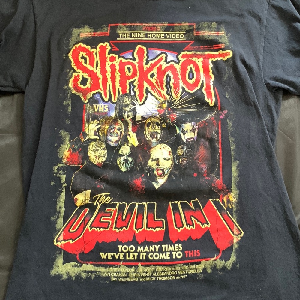 Size M Slipknot Band T-Shirt